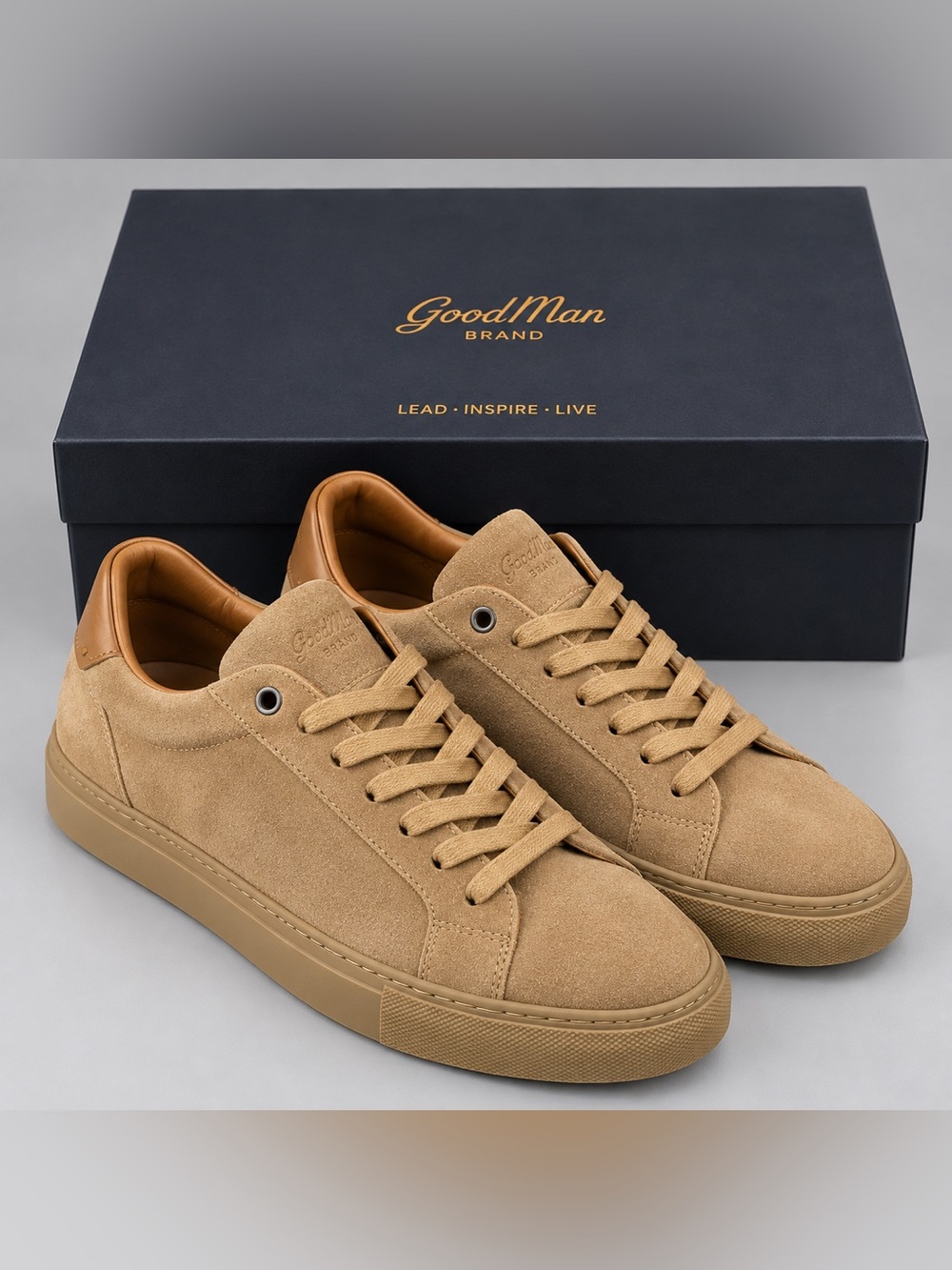 New in box Good Man Brand Edge Modern Mono sneakers in men’s size 9.5.